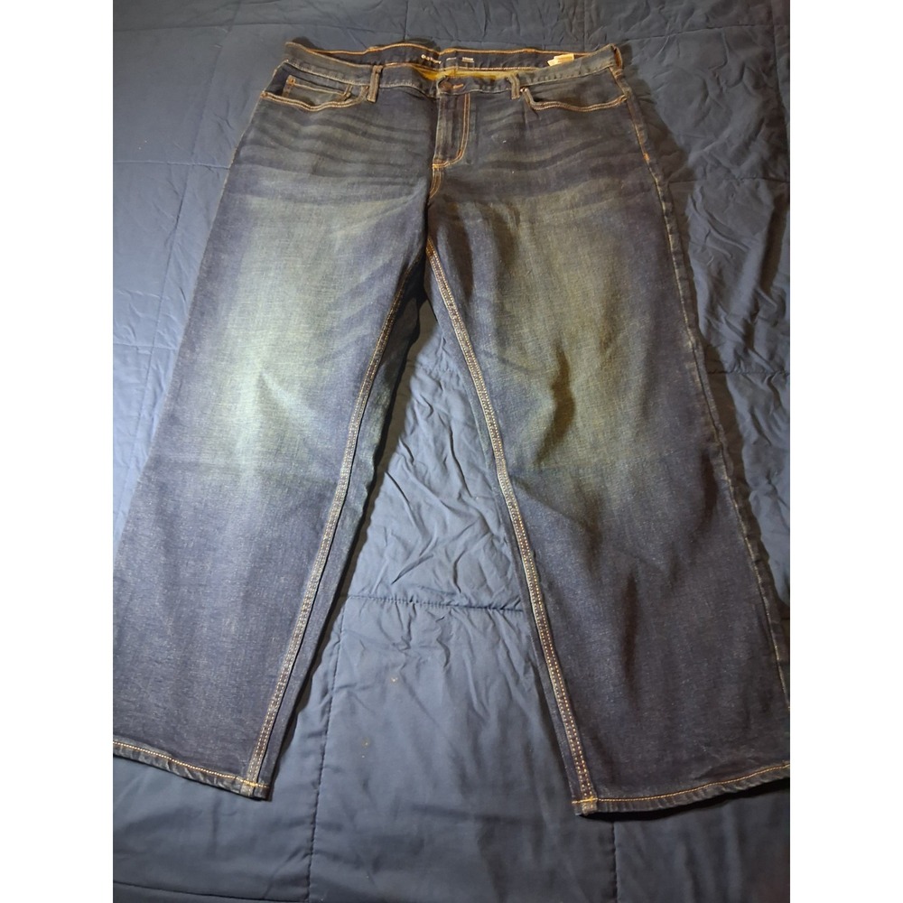 Old Navy Jeans Men 40x30 Built In Tough Built Flex Loose Jeans Blue Athletic
